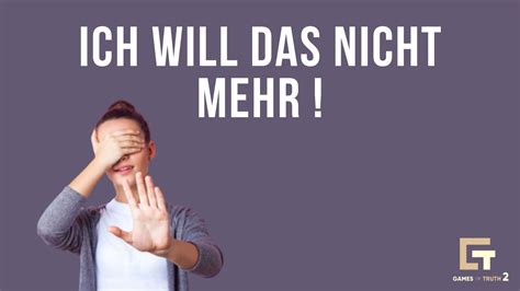 ich will nicht|ich will nicht :: German.